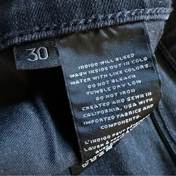 J Brand | Black Maria Skinny Jeans Size 30 - Picture 8 of 9